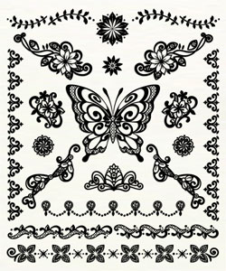 fl13S Butterfly (Black)